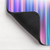Lila Streifen Mousepad (Ecke)
