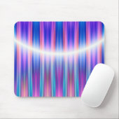 Lila Streifen Mousepad (Mit Mouse)