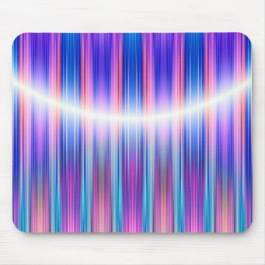 Lila Streifen Mousepad (Vorne)