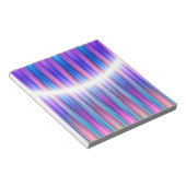 Lila Streifen Notizblock (angewinkelt)