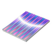 Lila Streifen Notizblock (Rotiert)