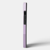 Lila Streifen Ombre Custom Case-Mate iPhone Hülle (Rückseite / Links)