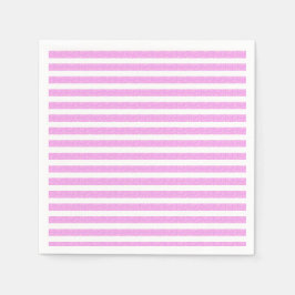 Lila Streifen Papier Napkin Serviette