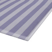 Lila Streifen Schneidebrett (Ecke)