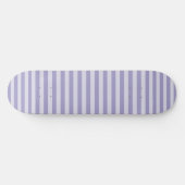 Lila Streifen Skateboard (Horizontal)