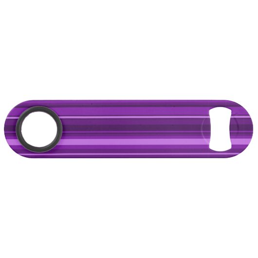 Lila Streifen Speed Flaschenöffner (Vorderseite (Horizontal))