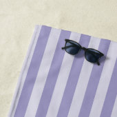 Lila Streifen Strandtuch (Beispiel)
