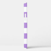 Lila Streifen, Streifen, Linien, Ihr Name Case-Mate iPhone Hülle (Rückseite / Rechts)