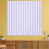 Lila Streifen Stretchierte Leinwand (Insitu (Wohnzimmer))