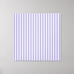 Lila Streifen Stretchierte Leinwand