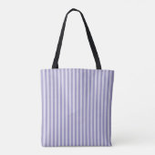 Lila Streifen Tasche (Rückseite)