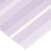 Lila Streifen Tischdecke (Schrägansicht)