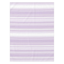 Lila Streifen Tischdecke