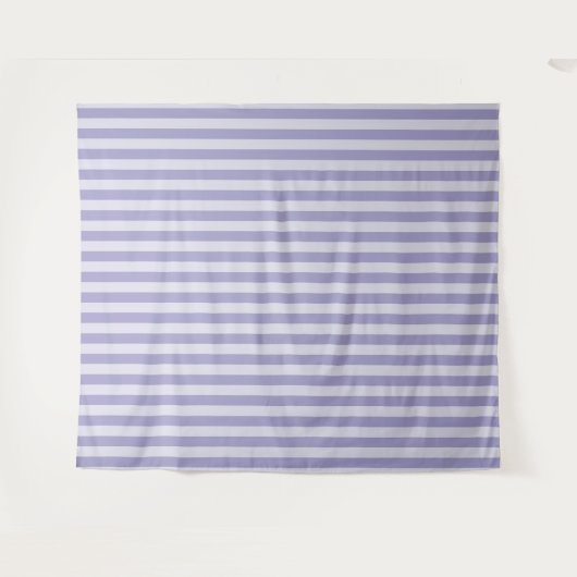 Lila Streifen Wandteppich (Vorderseite (Horizontal))