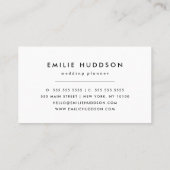 Lila Streifen, weiße Streifen, Streifenmuster Visitenkarte (Rückseite)