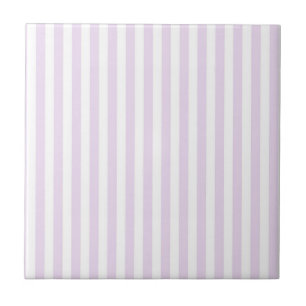 Lila Streifenmuster Minimal Moderne Frühlingsdekor Fliese