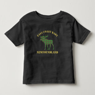 Lila Strickjacke Ostküsten-Babyelche Neufundlands Kleinkind T-shirt