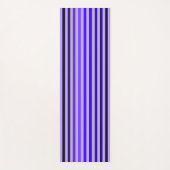 Lila Stripe Yoga Mat Yogamatte (Vorderseite)