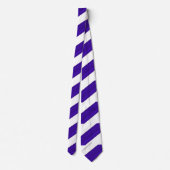 Lila Stripey Necktie Krawatte (Rückseite)