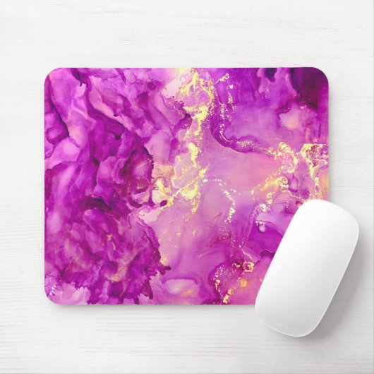 Lila Stromsturm | Trendy, Feminine Mousepad (Mit Mouse)