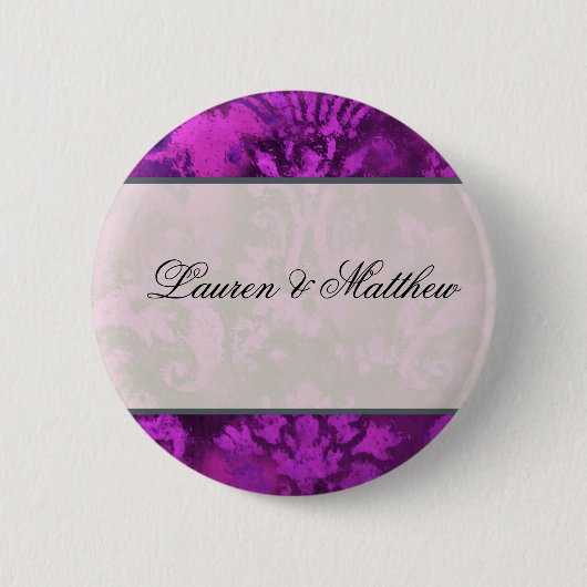 Lila Strudel Button (Vorderseite)