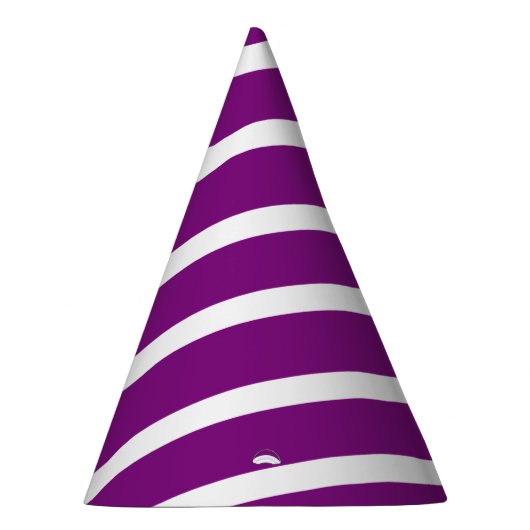 Lila Strudel Partyhütchen (Rechts)