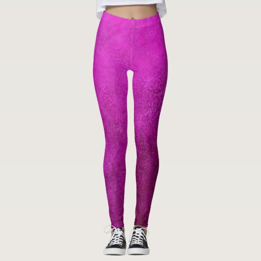 Lila Struktur Leggings (Vorderseite)