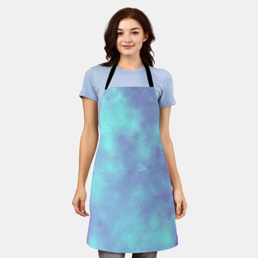 Lila Sturm Schürze (Getragen)