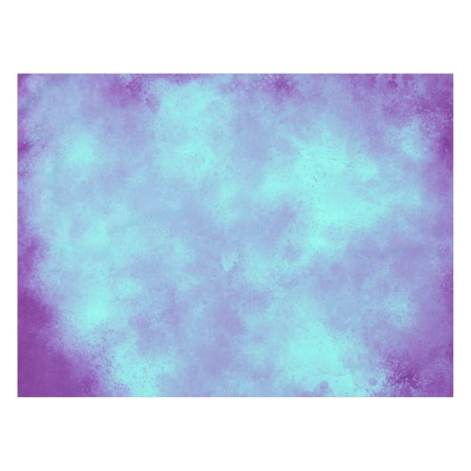 lila Sturmwolke Tischdecke (Vorderseite (Horizontal))