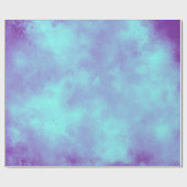 Lila Sturmwolkeneffekt Geschenkpapier (Flach)