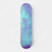 Lila Sturmwolkeneffekt Skateboard (Vorne)