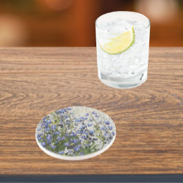 Lila subalpine Lupine Getränkeuntersetzer