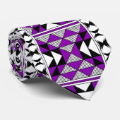 Lila Südwestliche Krawatte der Heiligen Berge (Gerollt)