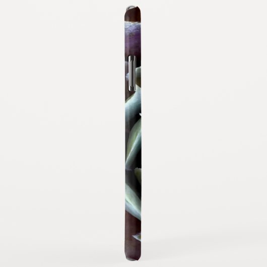 Lila Sukkulentes Nah-Up Case-Mate iPhone Hülle (Hinten/Rechts)