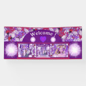 Lila Sun Fairy Banner (Horizontal)