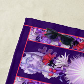 Lila Sun Fairy Beach Handtuch (Beispiel)