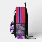 Lila Sun Fairy Bedruckter Rucksack (Rechts)