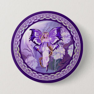 Lila Sun Fairy Button