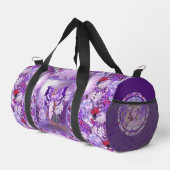 Lila Sun Fairy Duffle Bag (Rechte Ecke)