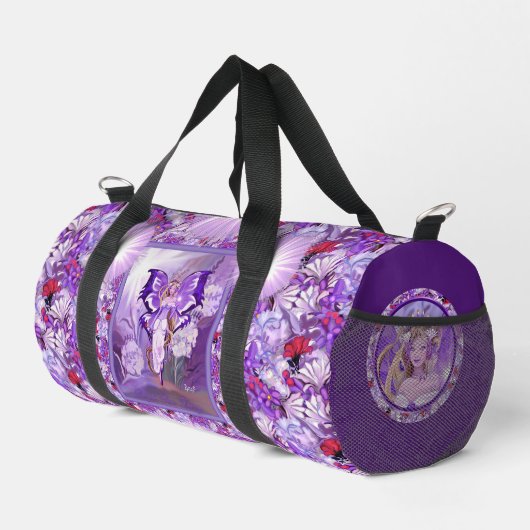 Lila Sun Fairy Duffle Bag (Rechte Ecke)