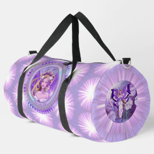 Lila Sun Fairy Duffle Bag