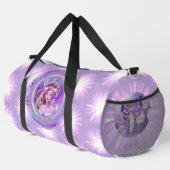 Lila Sun Fairy Duffle Bag (Rechte Ecke)