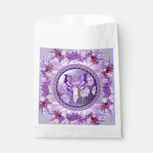 Lila Sun Fairy Fevor Box Geschenktütchen (Vorderseite)
