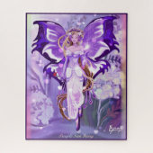 Lila Sun Fairy Jigsaw Puzzle (Vertikal)