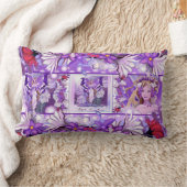 Lila Sun Fairy Lendenkissen (Decke)