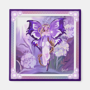 Lila Sun Fairy Magnet