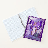 Lila Sun Fairy-Notebook Notizblock (Innenseite)