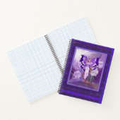 Lila Sun Fairy-Notebook Notizblock (Innenseite)