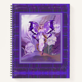 Lila Sun Fairy-Notebook Notizblock