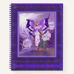 Lila Sun Fairy-Notebook Notizblock